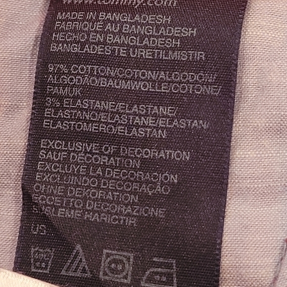 TOMMY HILFIGER Hampton Slim Fit Chino Pants, Size 4 - Picture 11 of 13